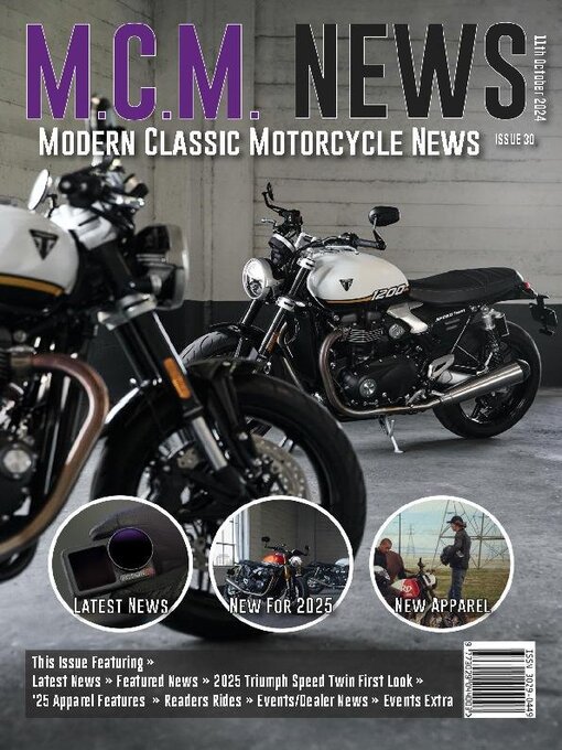 Title details for Modern Classic Motorcycle News by Modern Classic Motorcycle News - Available